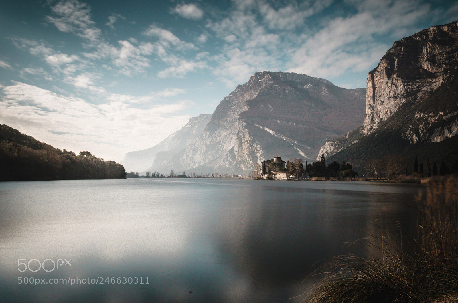 Nikon D5100 sample photo. Lake toblino photography