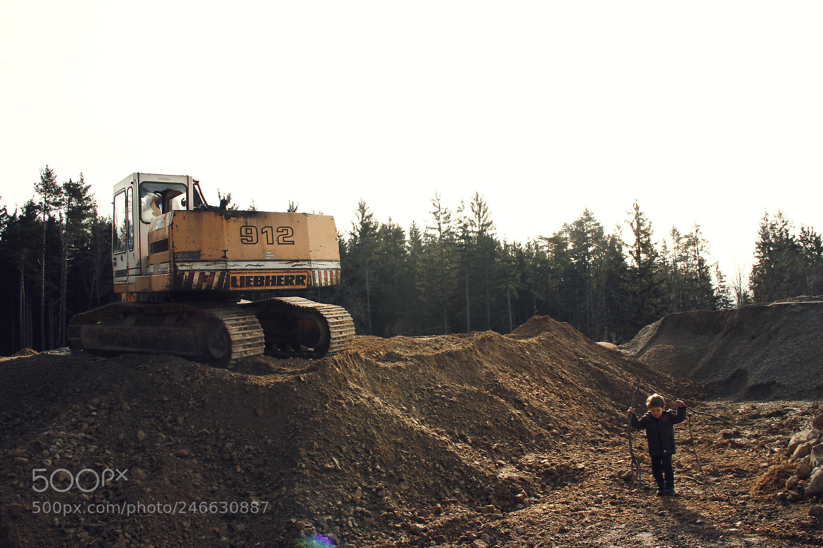 Canon EOS 7D sample photo. Construction site photography
