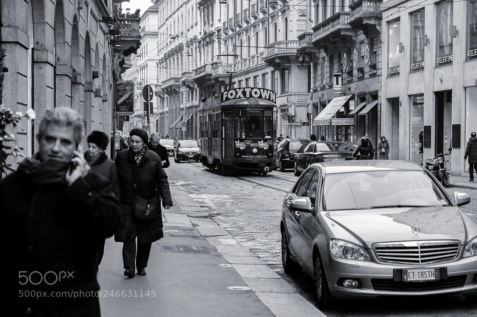 Fujifilm X-T20 sample photo. Milan, via manzoni photography