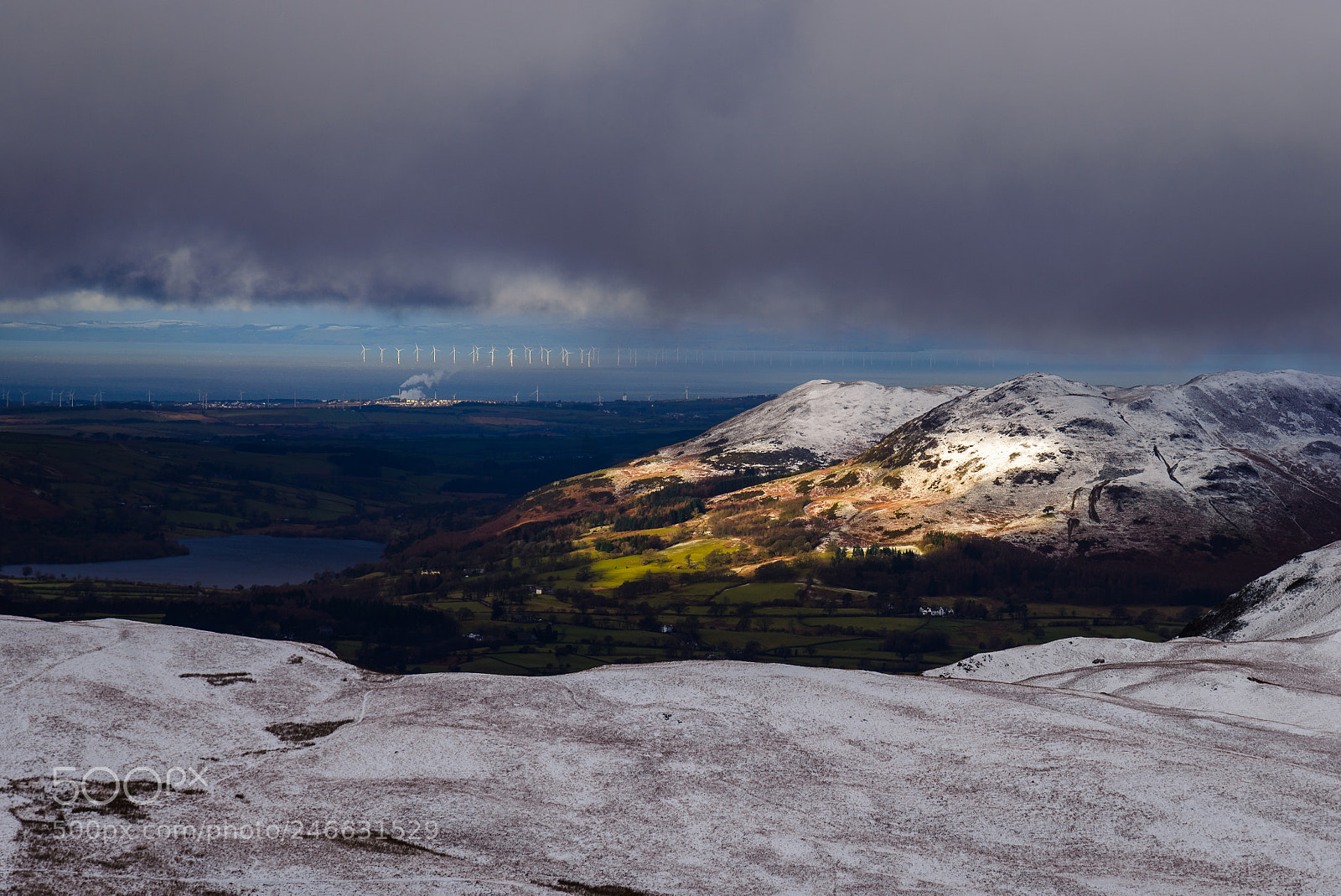 Nikon D610 sample photo. Grasmoor and the solway photography
