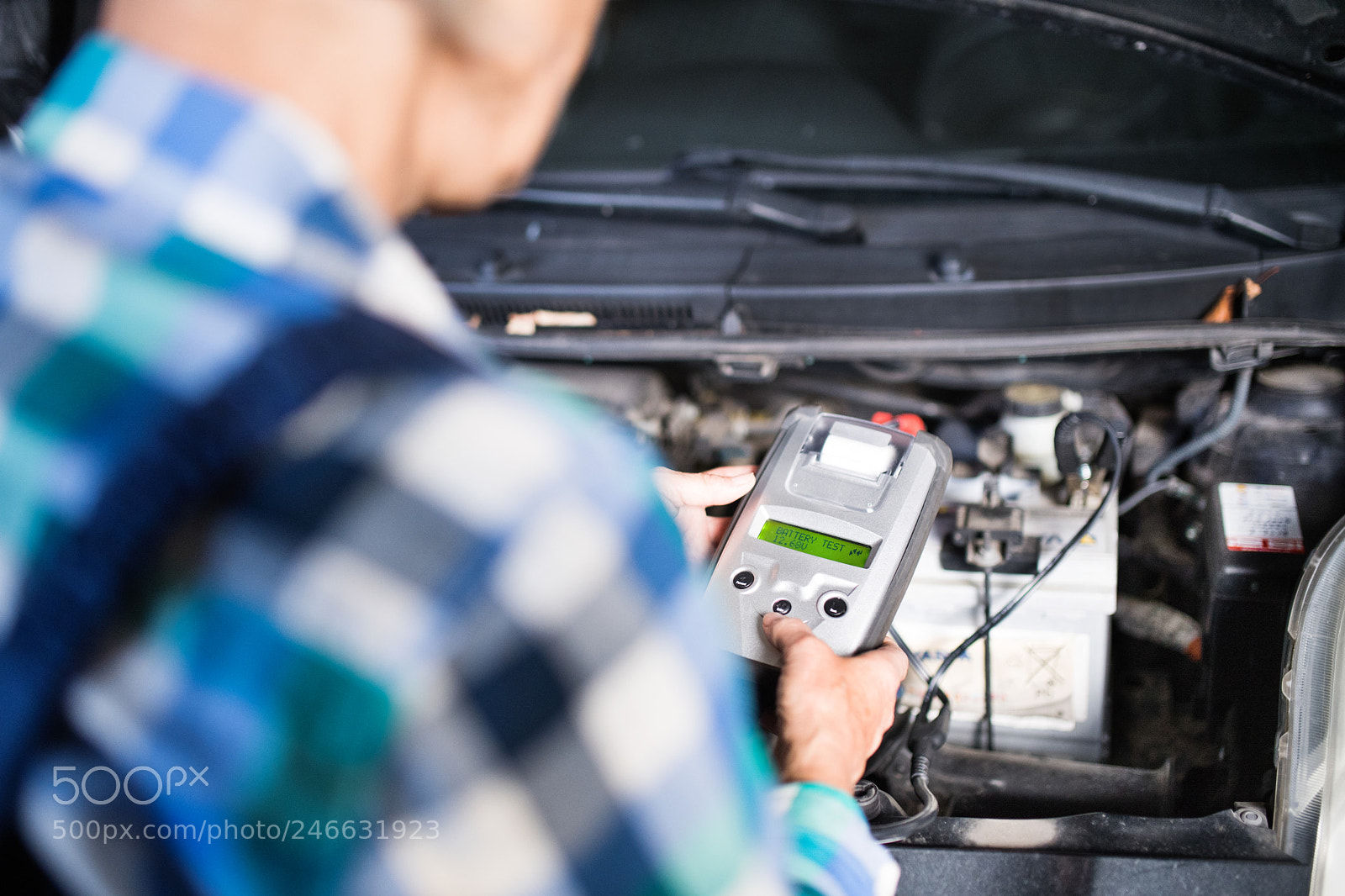 Nikon D5 sample photo. Senior female mechanic repairing photography