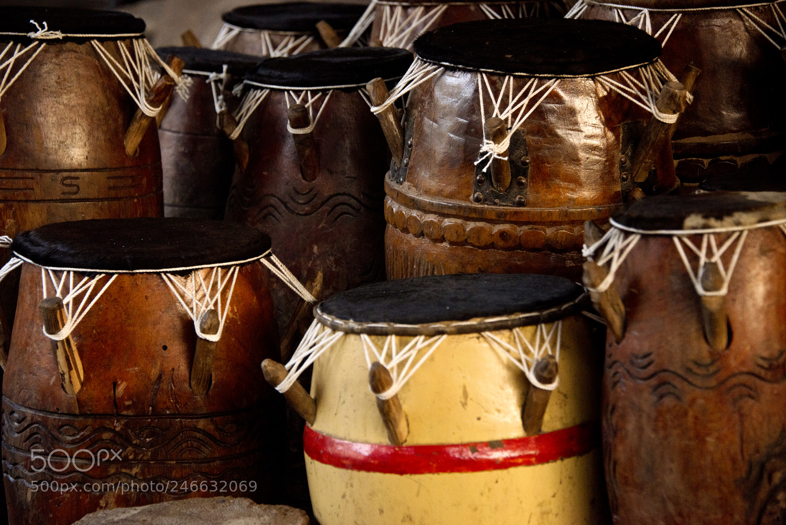 Nikon D800 sample photo. Djembe drums photography