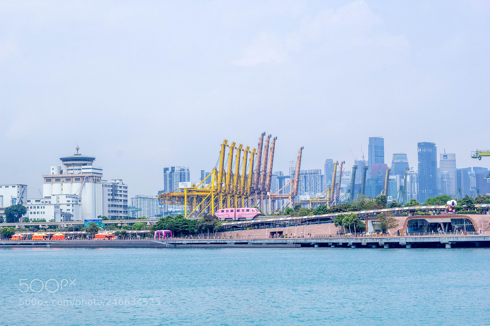 Canon EOS 60D sample photo. View from sentosa photography