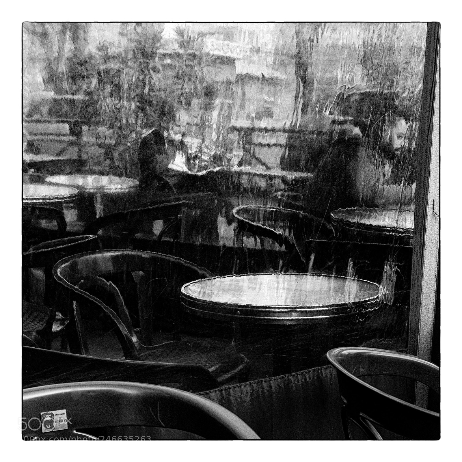 Fujifilm X100F sample photo. Café photography