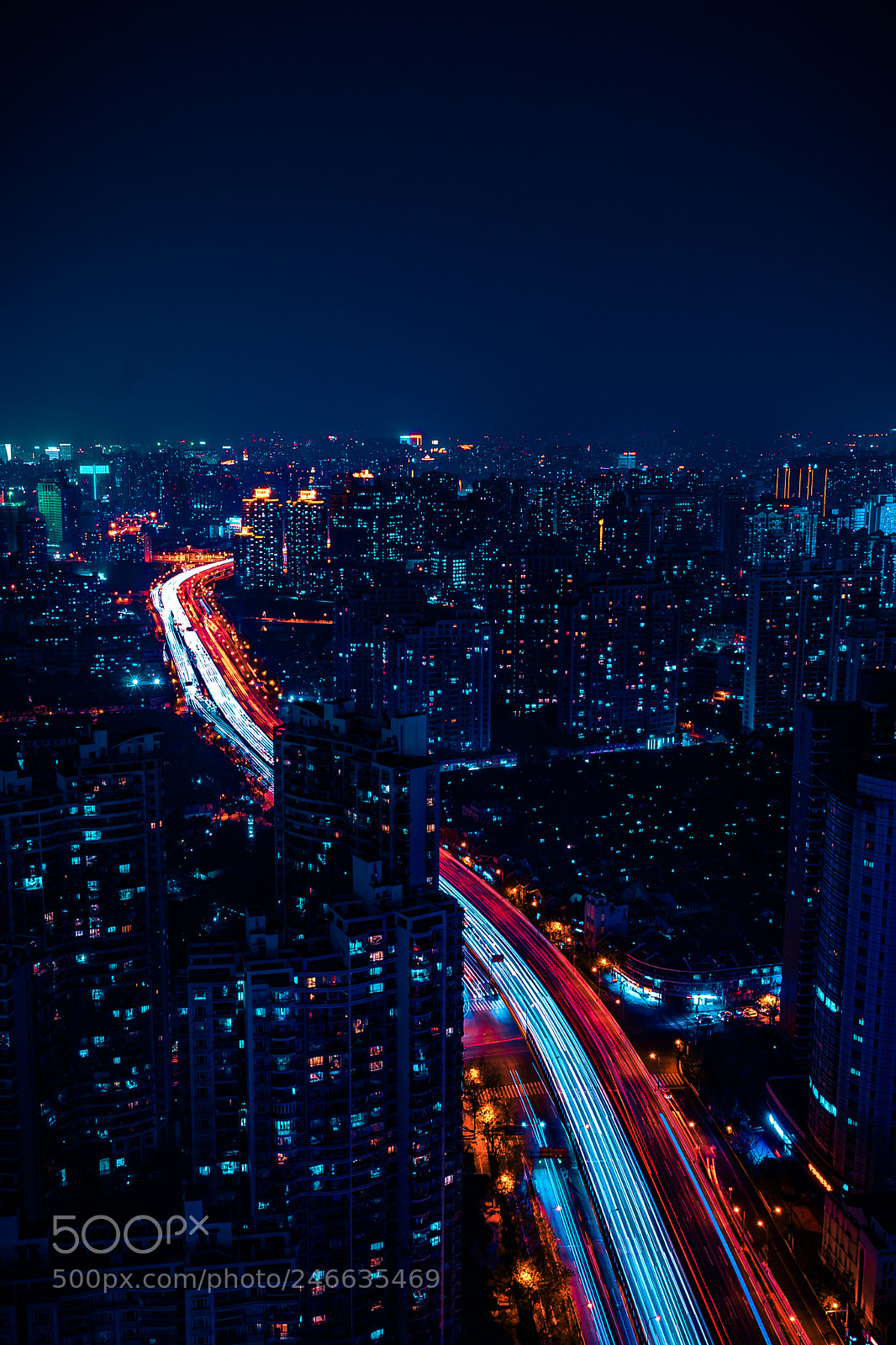 Sony a7 II sample photo. Night of shanghai 上海夜景 photography