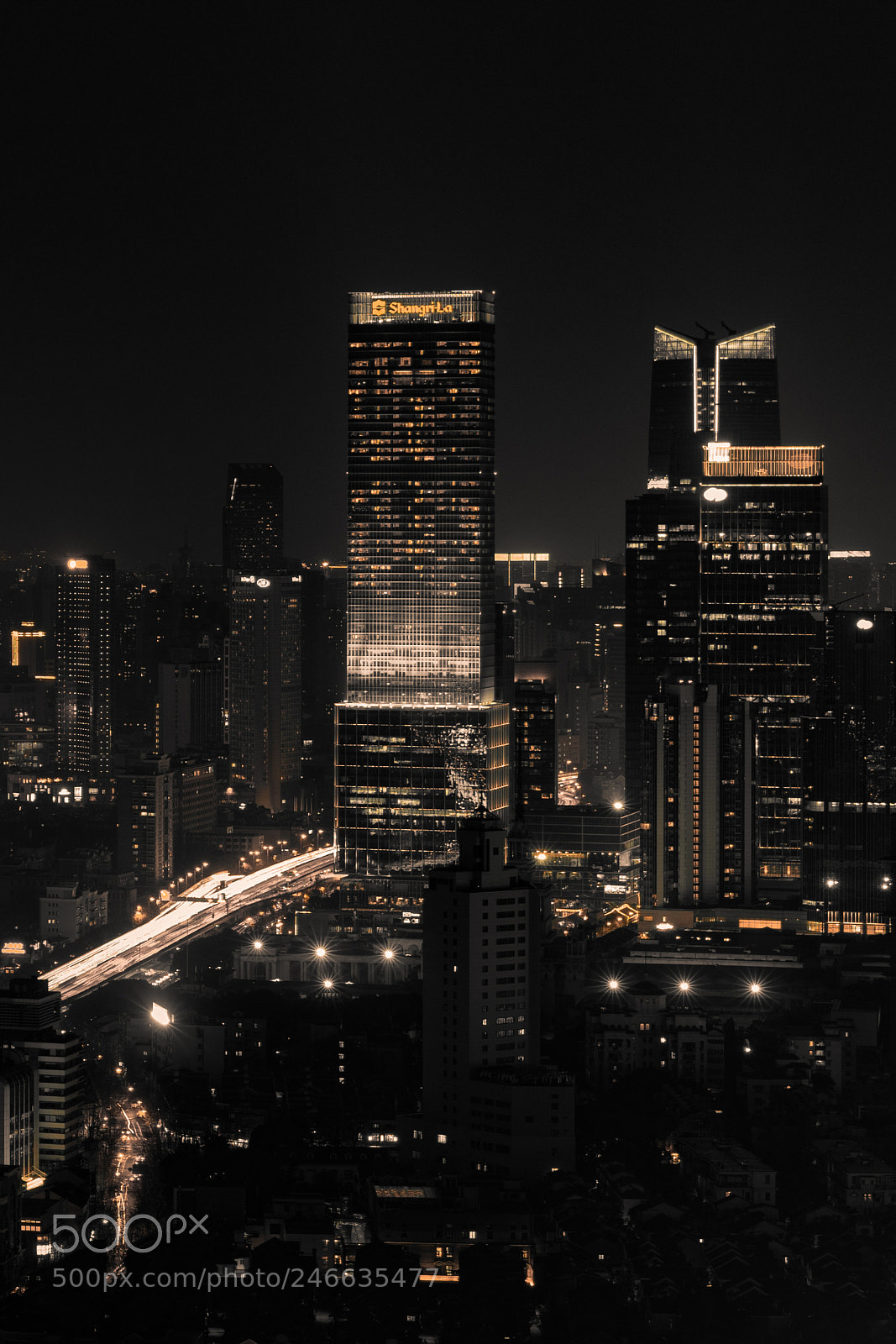 Sony a7 II sample photo. Night of shanghai 上海夜景 photography