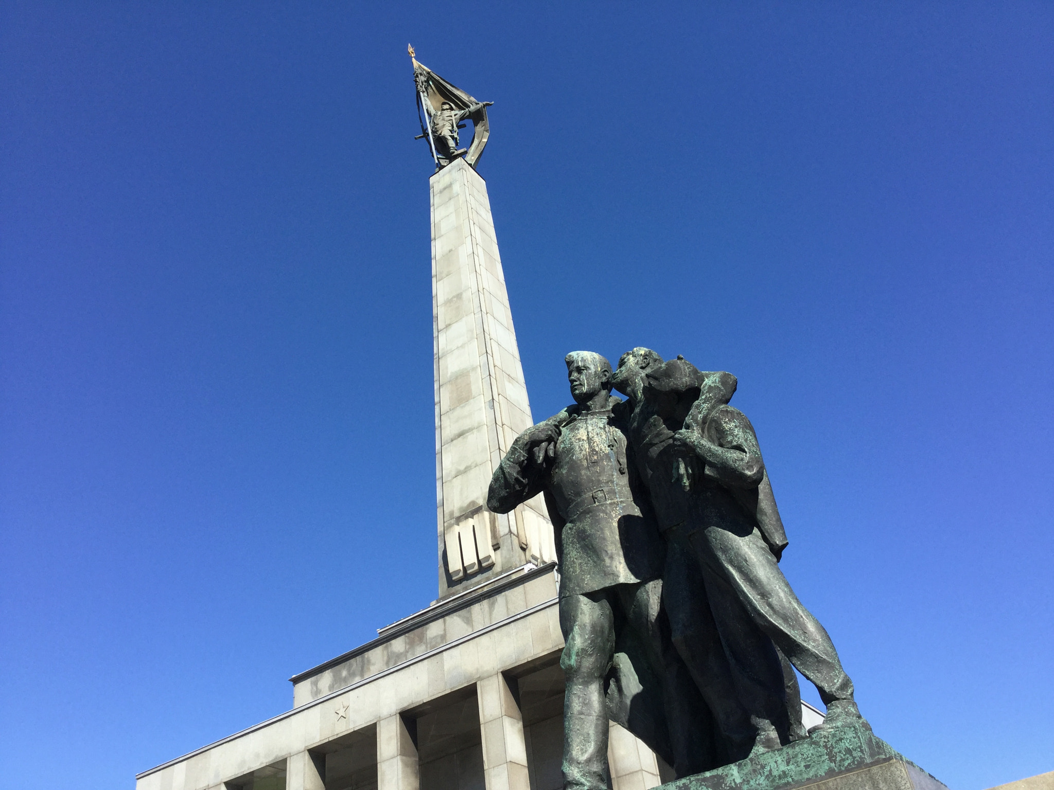 Apple iPad mini 4 sample photo. Bratislava, red army victory monument... photography