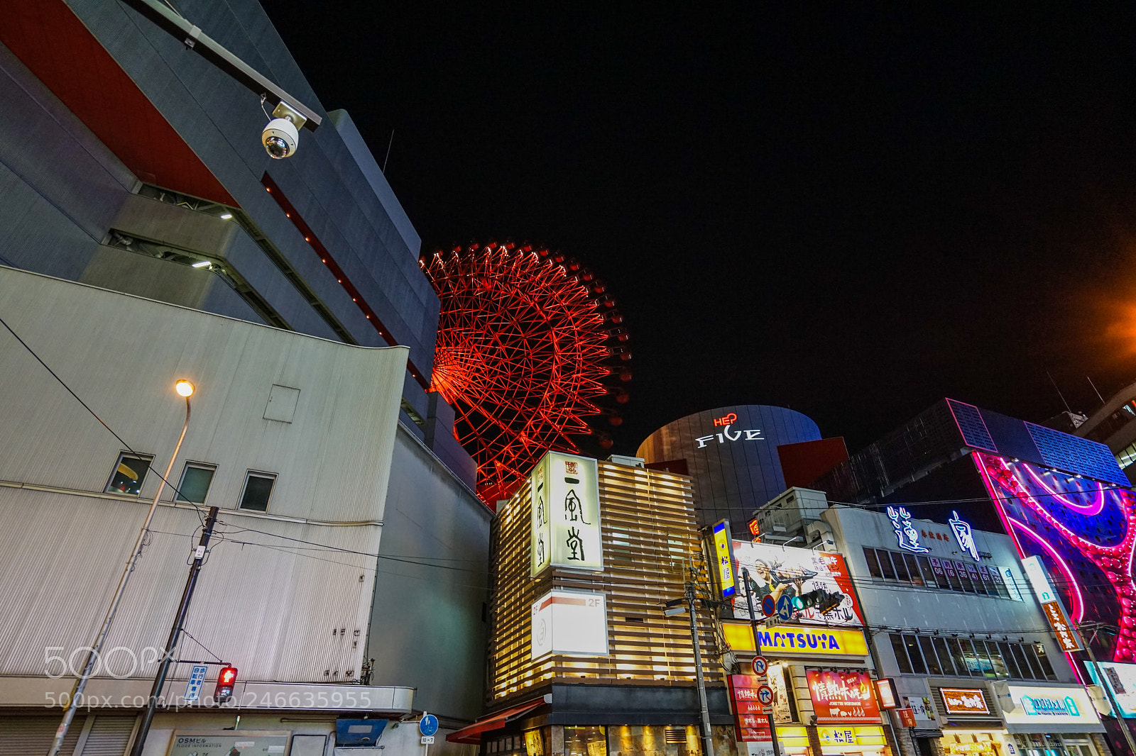 Sony a7 II sample photo. Night of japan 日本夜景 photography