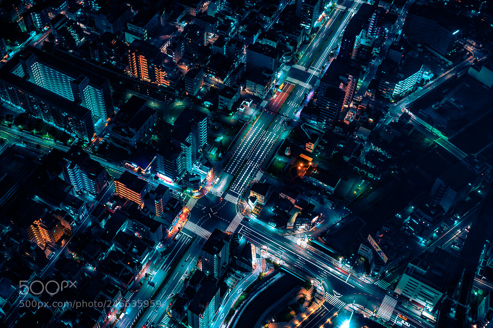 Sony a7 II sample photo. Night of japan 日本夜景 photography