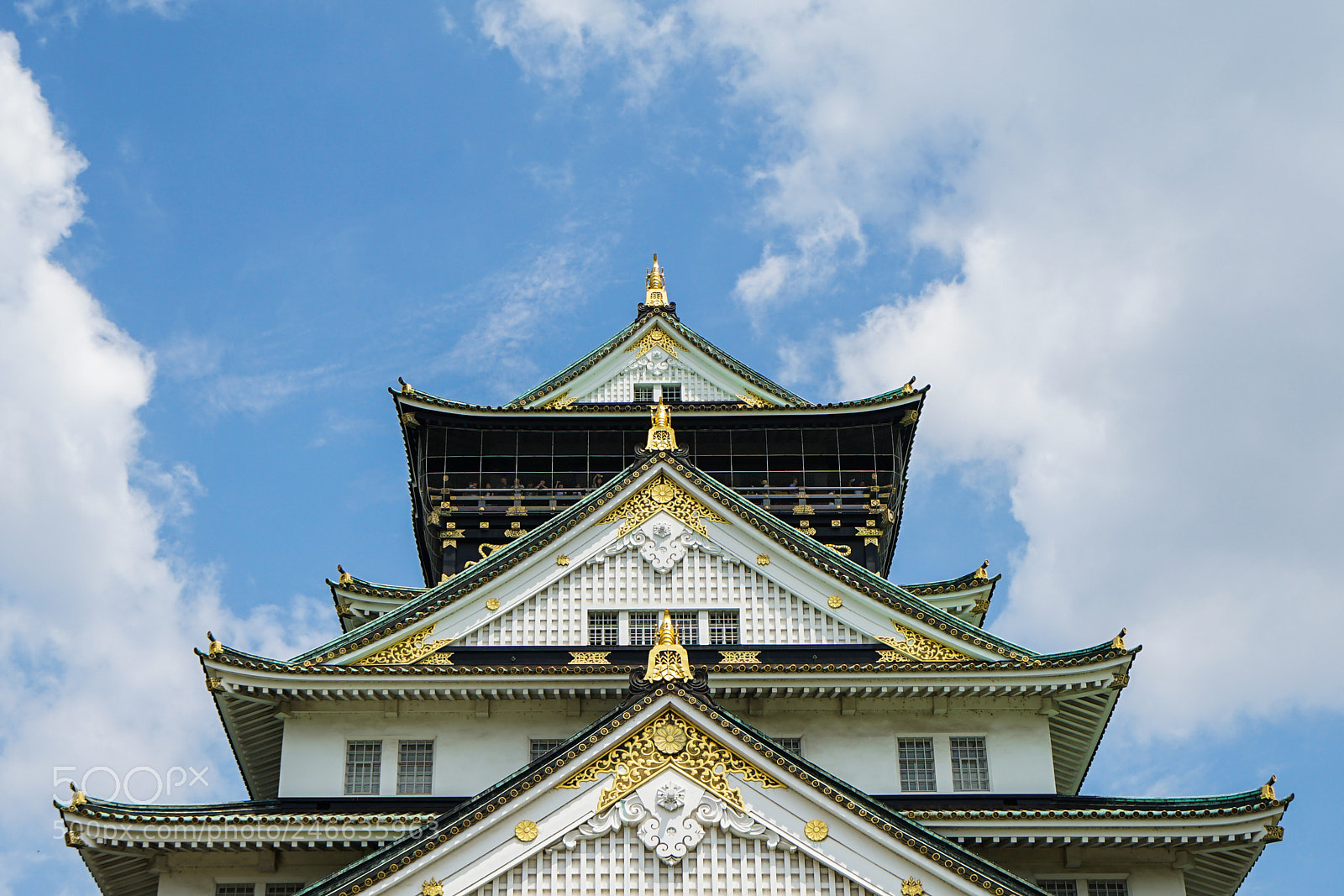 Sony a7 II sample photo. Osaka castle 大阪城 photography