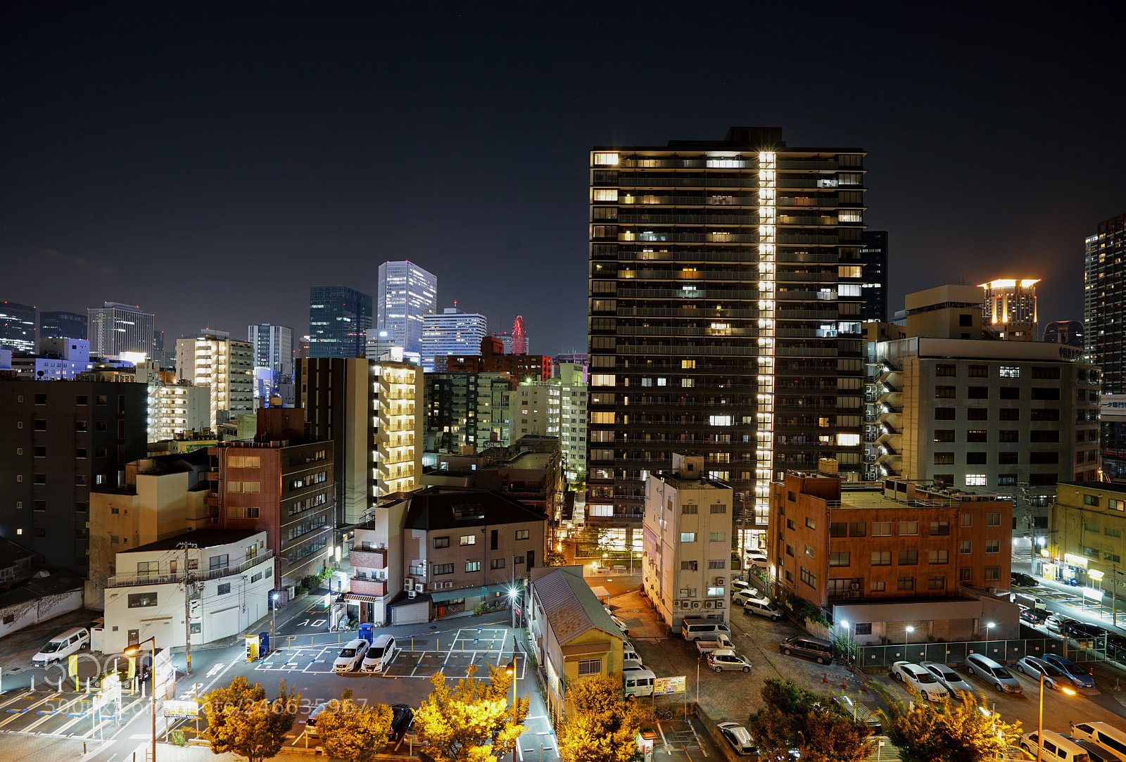 Sony a7 II sample photo. Night of japan 日本夜景 photography