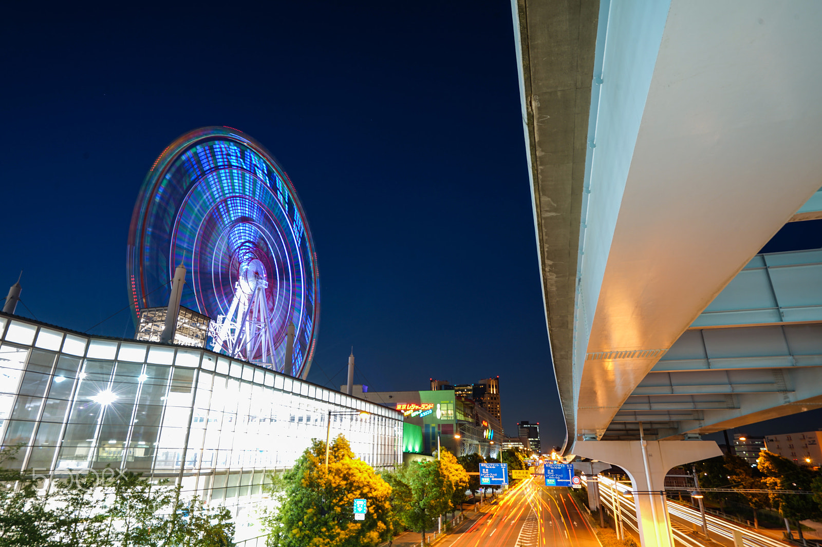 Sony a7 II sample photo. Night of japan 日本夜景 photography