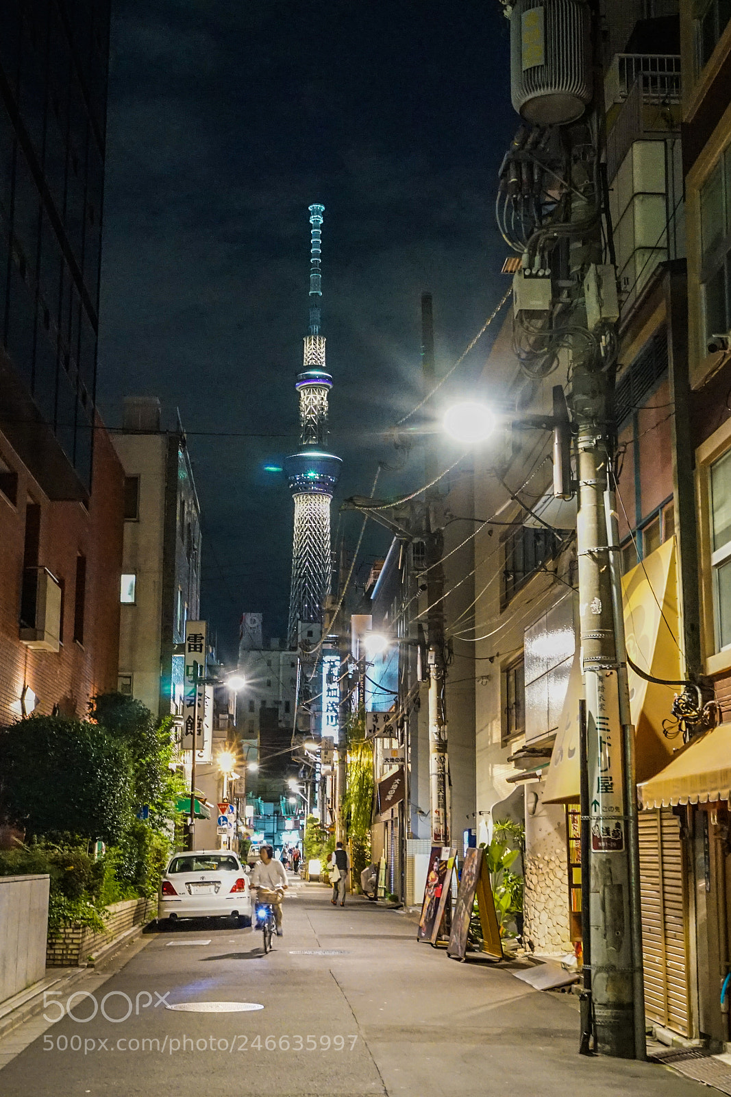 Sony a7 II sample photo. Night of japan 日本夜景 photography