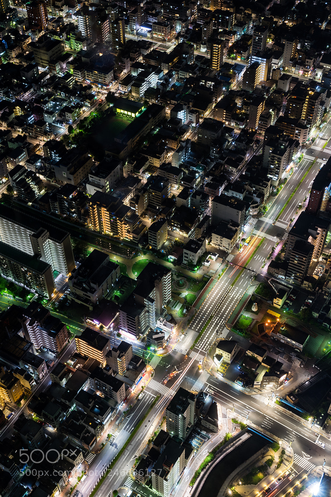 Sony a7 II sample photo. Night of japan 日本夜景 photography