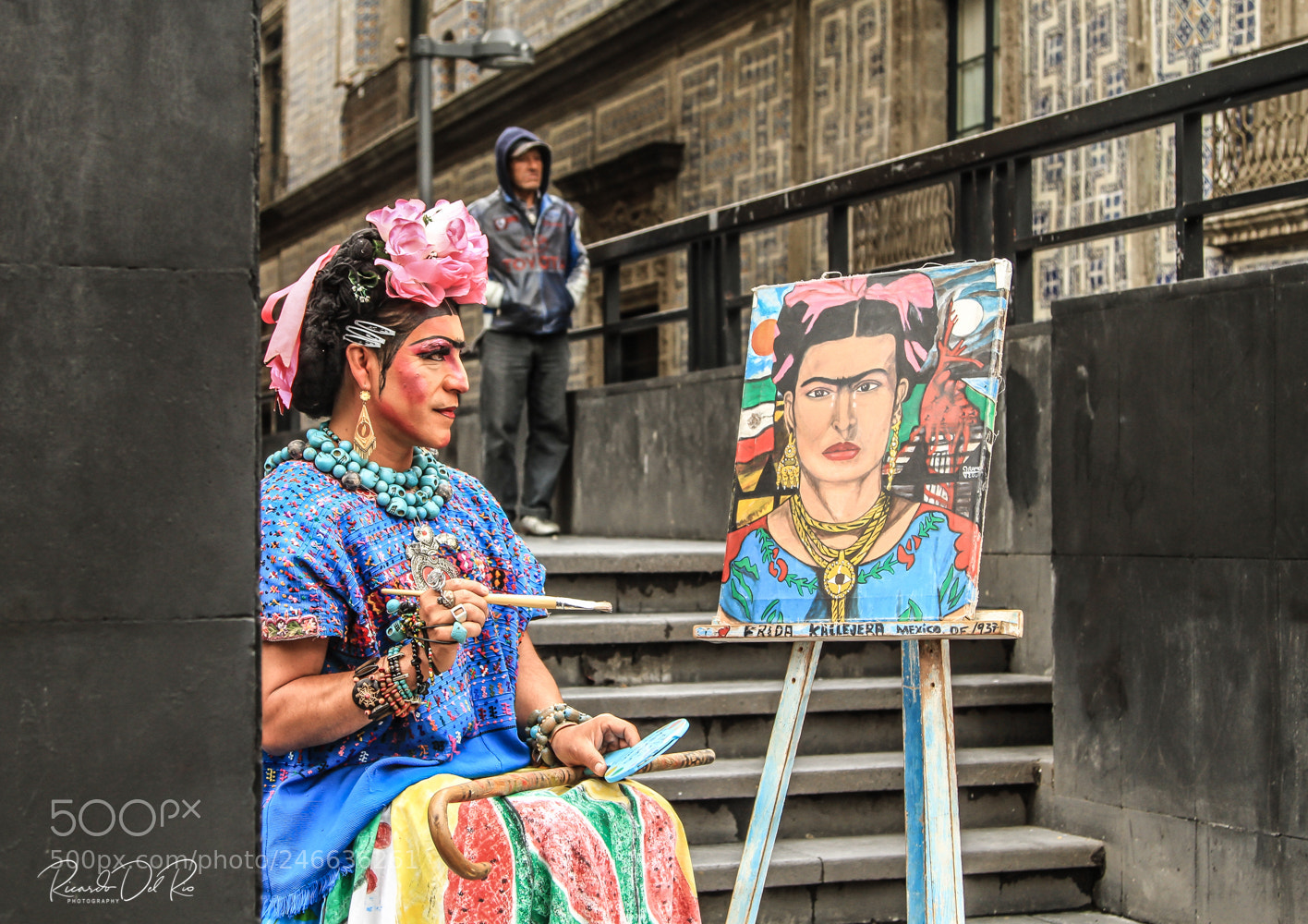 Canon EOS 7D sample photo. Frida kallejera ( street frida ) photography