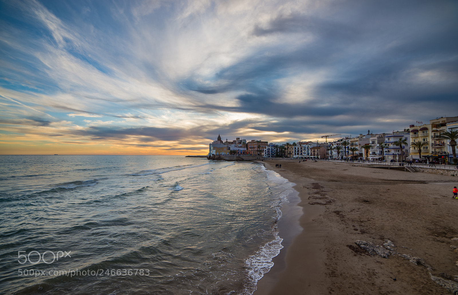 Nikon D610 sample photo. Sitges playa de sant photography