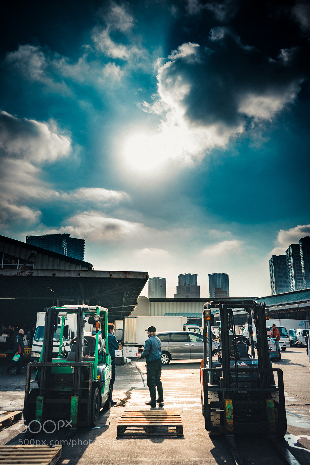 Sony a7 sample photo. Fishermen’s morning photography