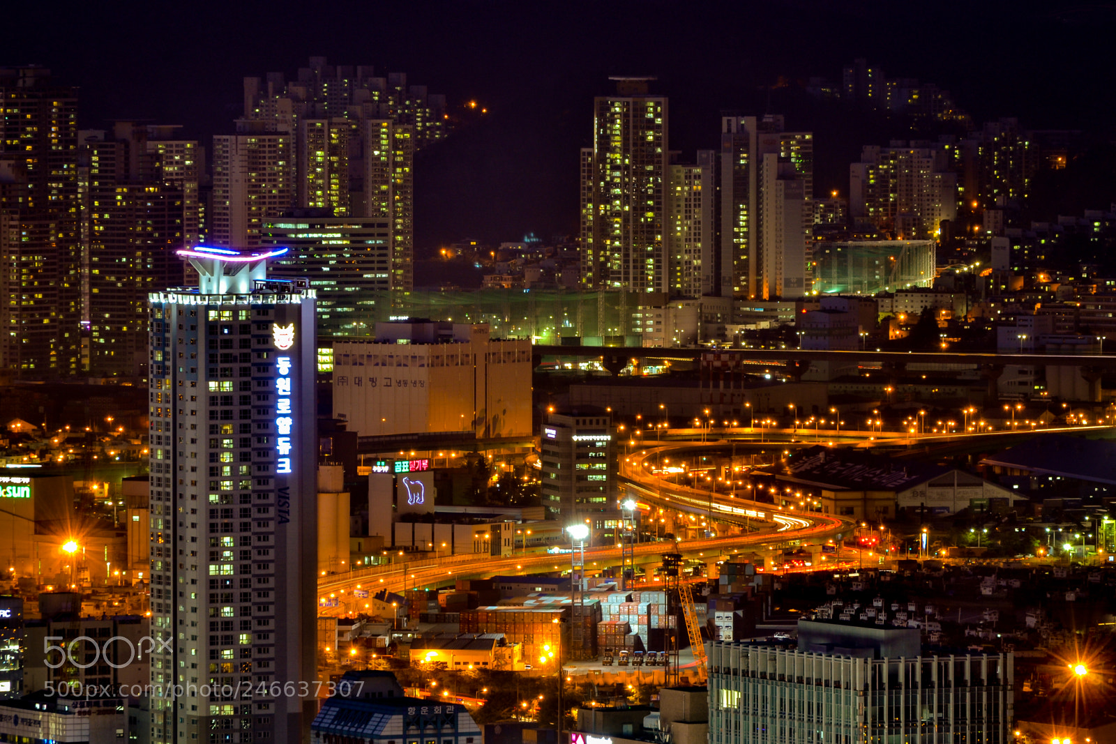 Nikon D3100 sample photo. Night view from democracy photography