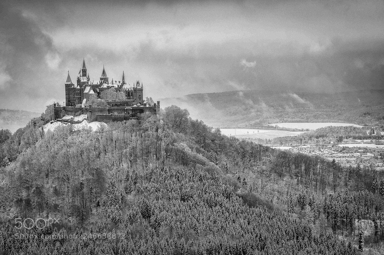 Pentax K-3 sample photo. Burg hohenzollern im winter photography