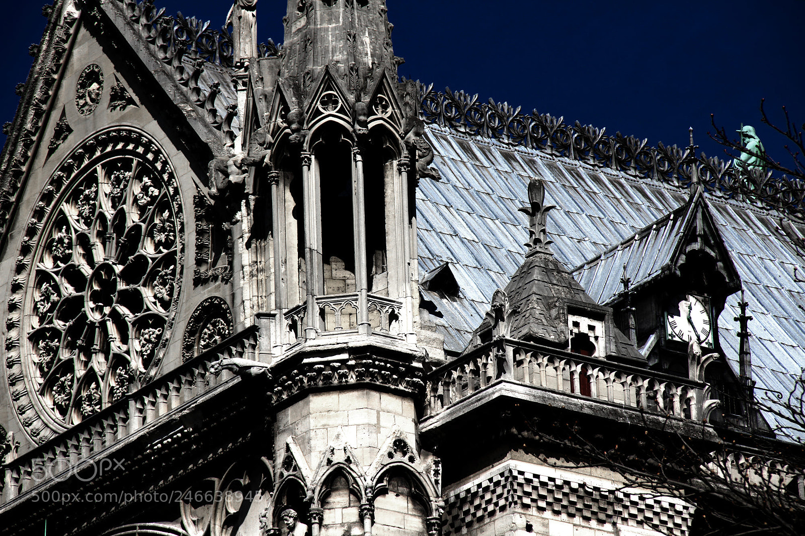 Canon EOS 7D sample photo. Notradame paris photography