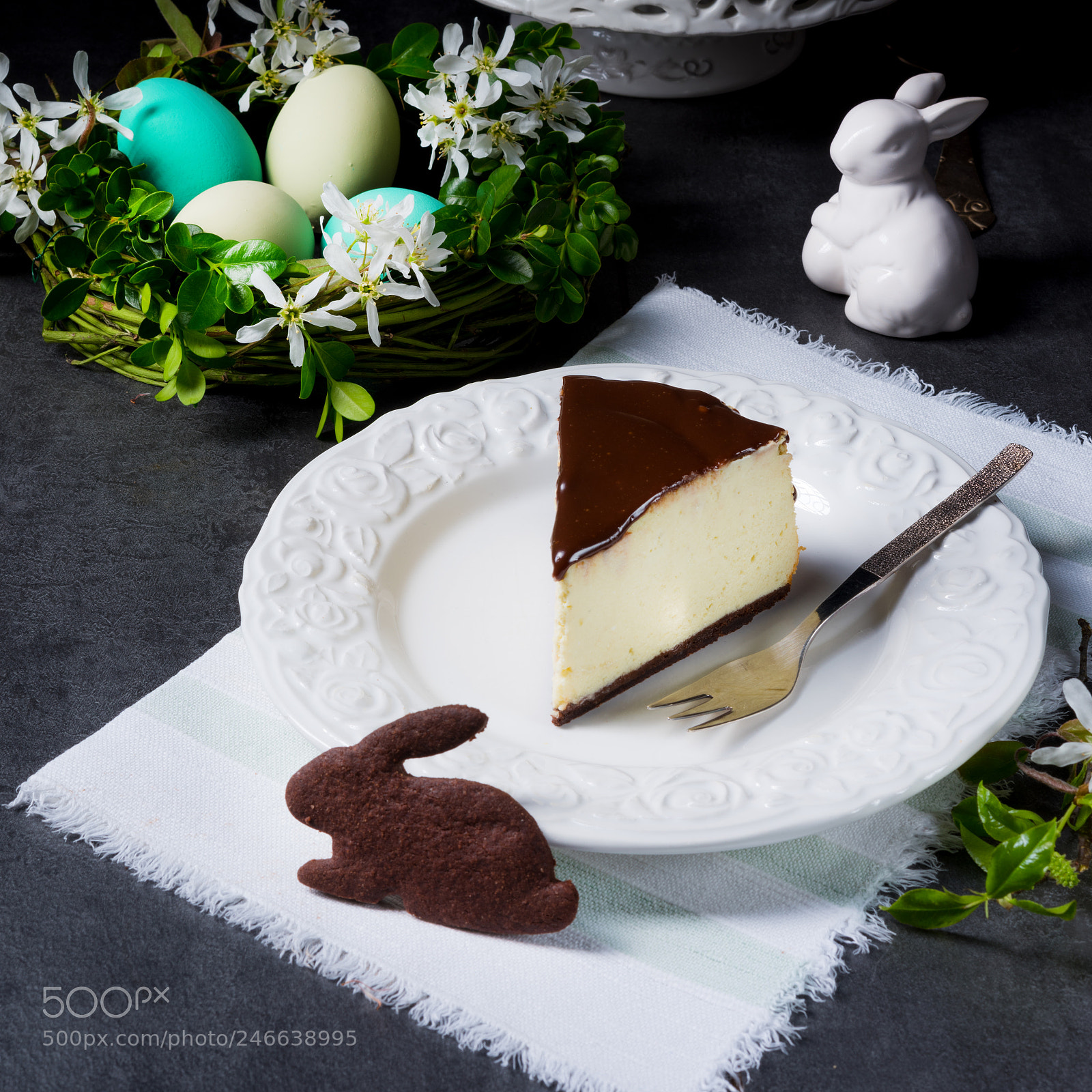 Nikon D810 sample photo. Spring cheese cake with photography