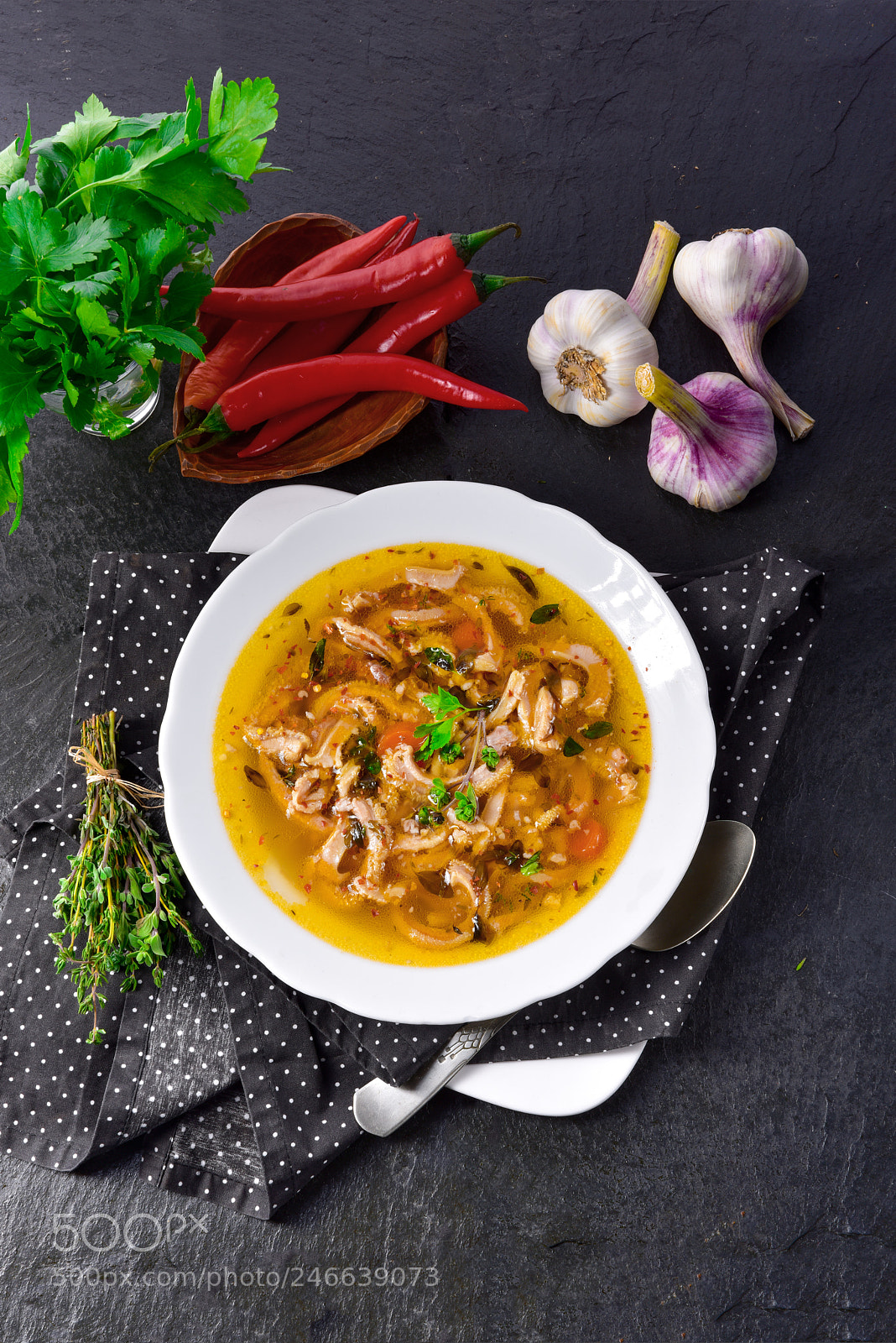 Nikon D810 sample photo. Tasty polish flaczki photography