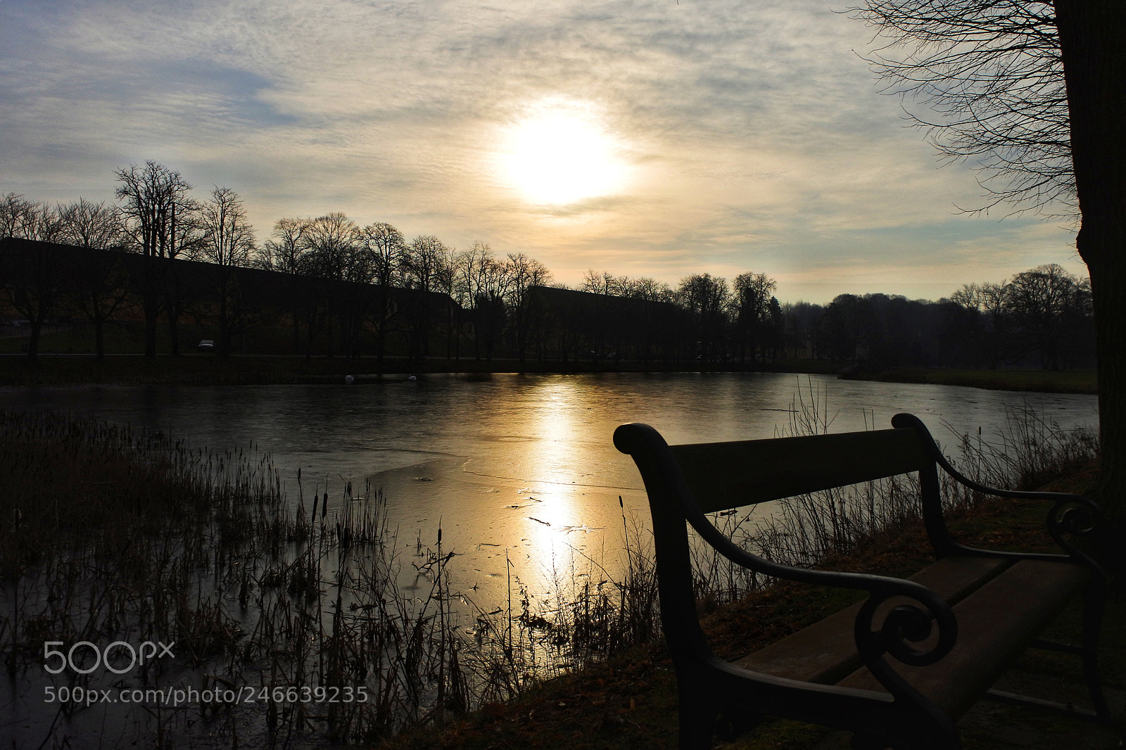 Nikon 1 J5 sample photo. Ice on the lake photography