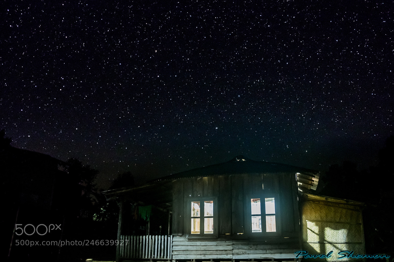 Canon EOS 7D Mark II sample photo. Starry night. photography