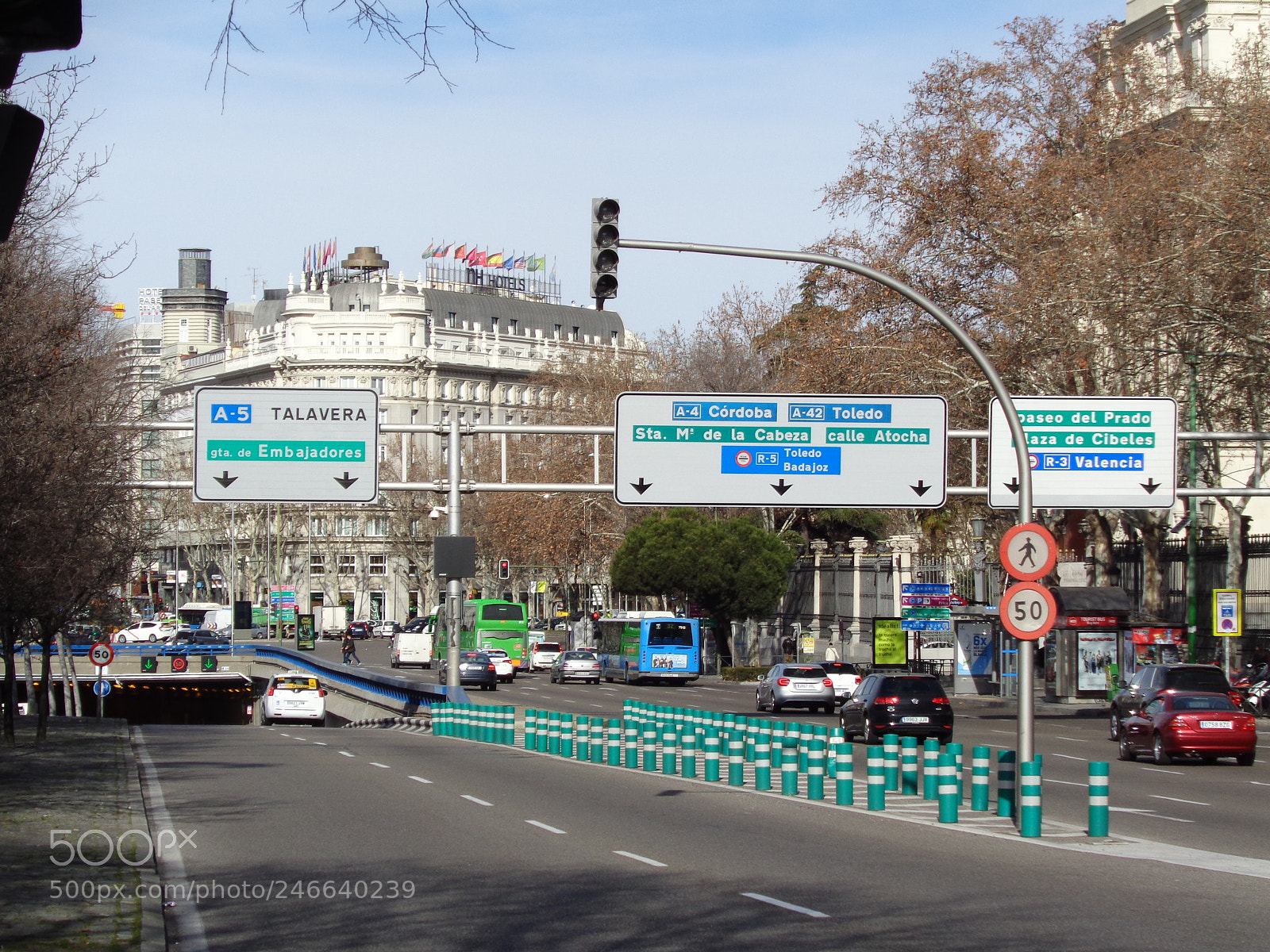 Sony Cyber-shot DSC-W830 sample photo. Glorieta de atocha photography