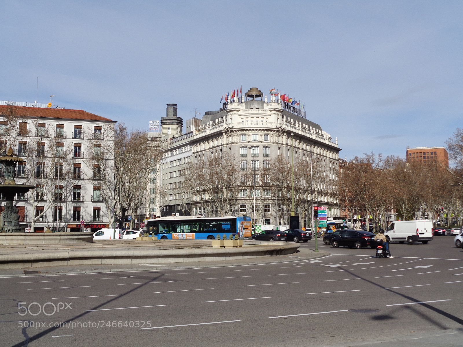 Sony Cyber-shot DSC-W830 sample photo. Glorieta de atocha photography