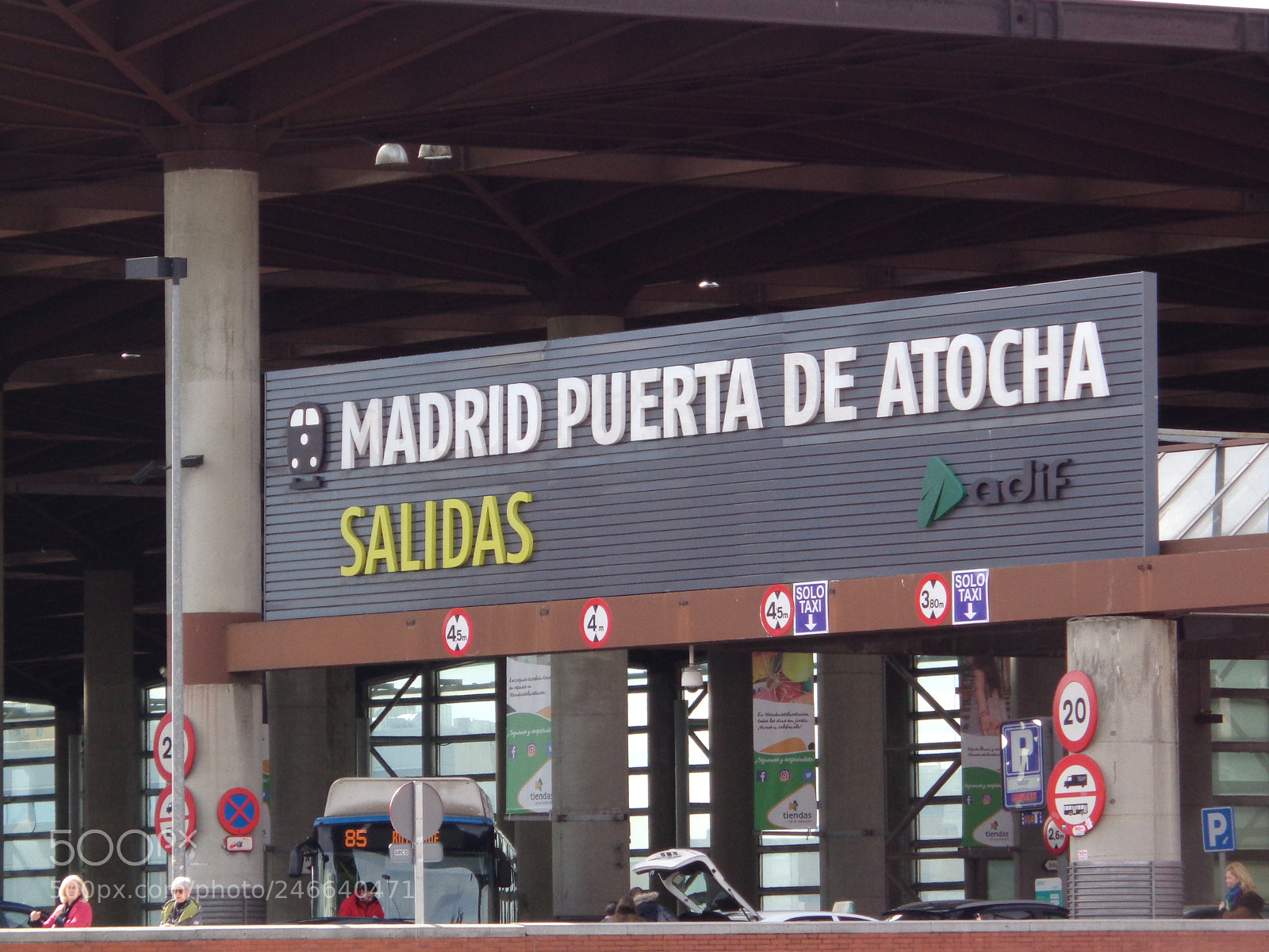 Sony Cyber-shot DSC-W830 sample photo. Puerta atocha photography