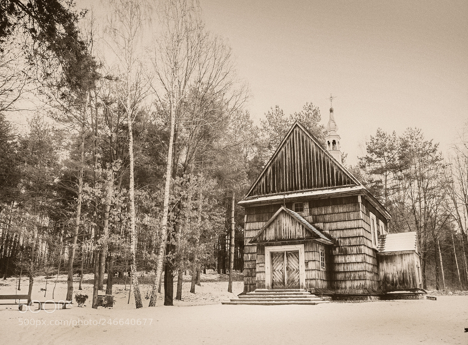 Olympus PEN E-PL6 sample photo. Old church photography