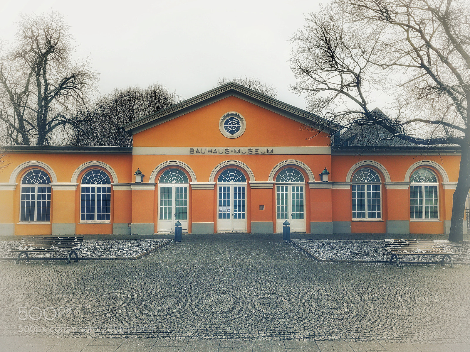 HUAWEI Mate 9 sample photo. Bauhaus museum photography