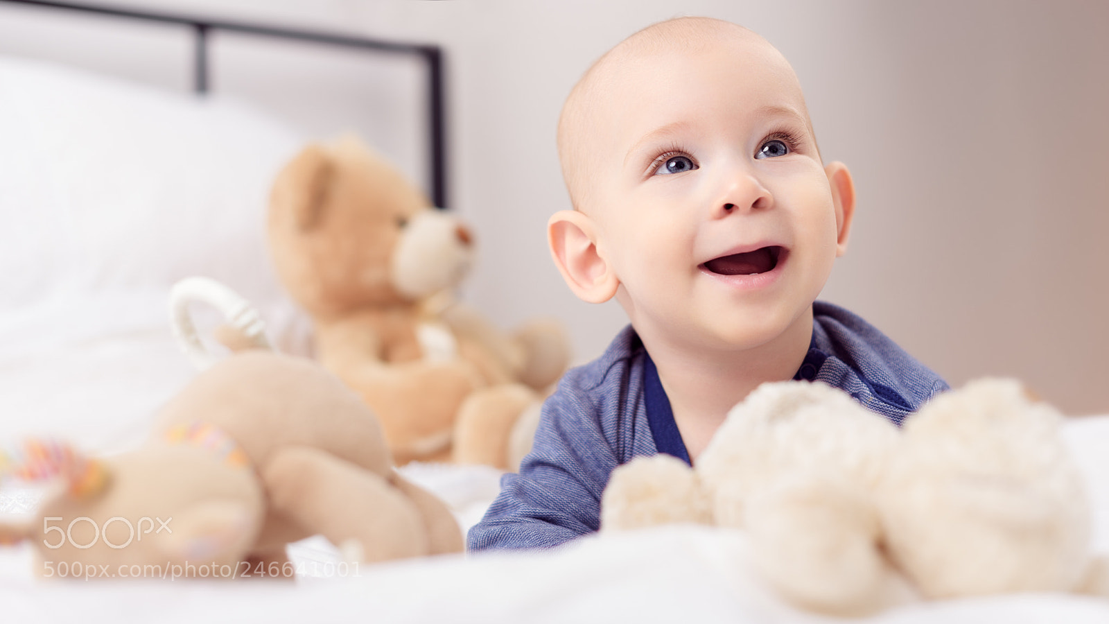 Nikon D810 sample photo. Adorable baby boy laughing photography
