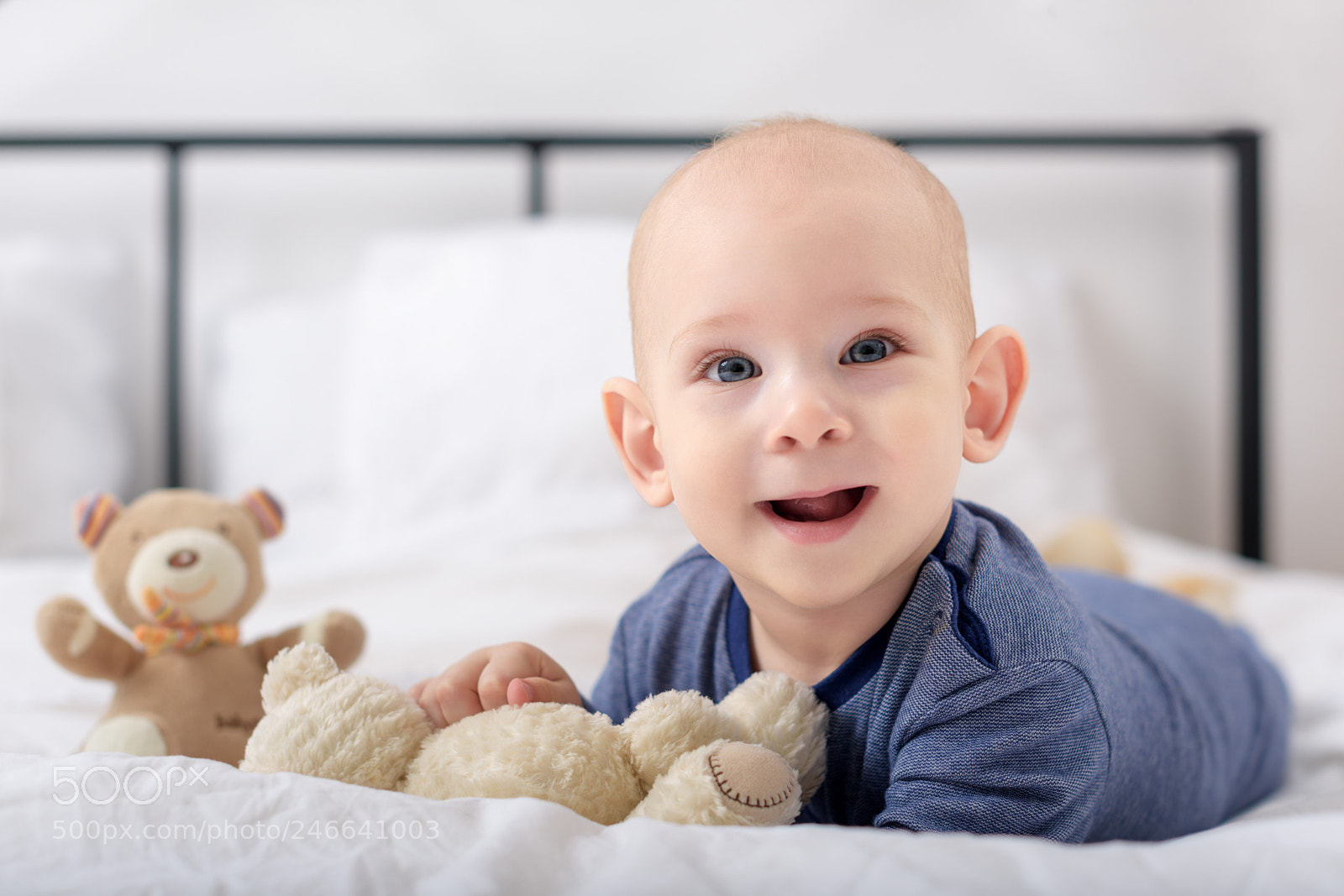 Nikon D810 sample photo. Adorable baby boy laughing photography