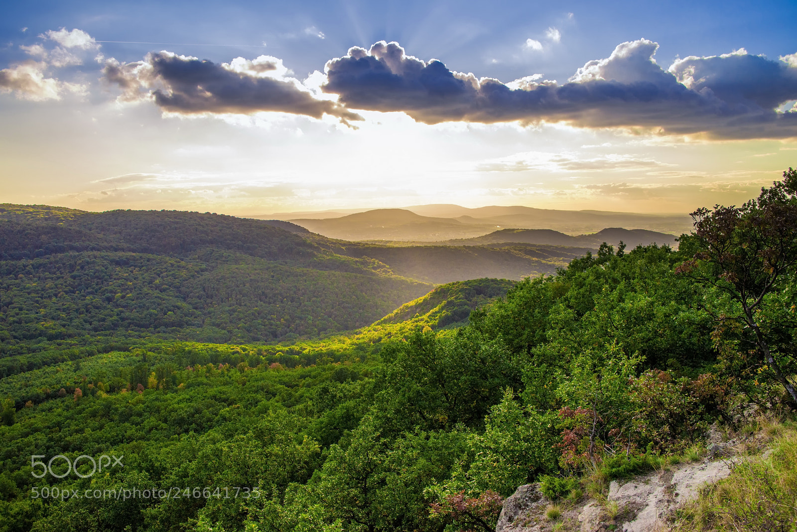 Nikon D610 sample photo. Landscape with clouds photography