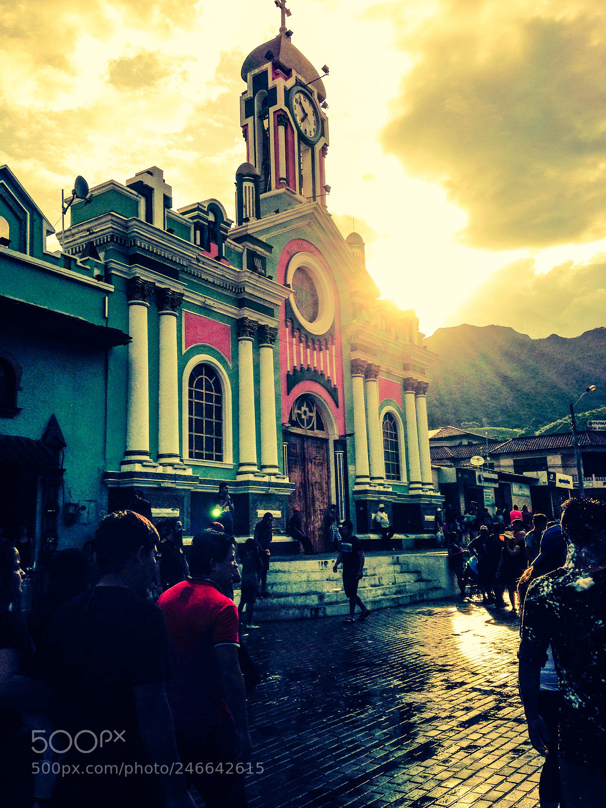 Apple iPhone 5c sample photo. Iglesia de vilcabamba ecuador photography