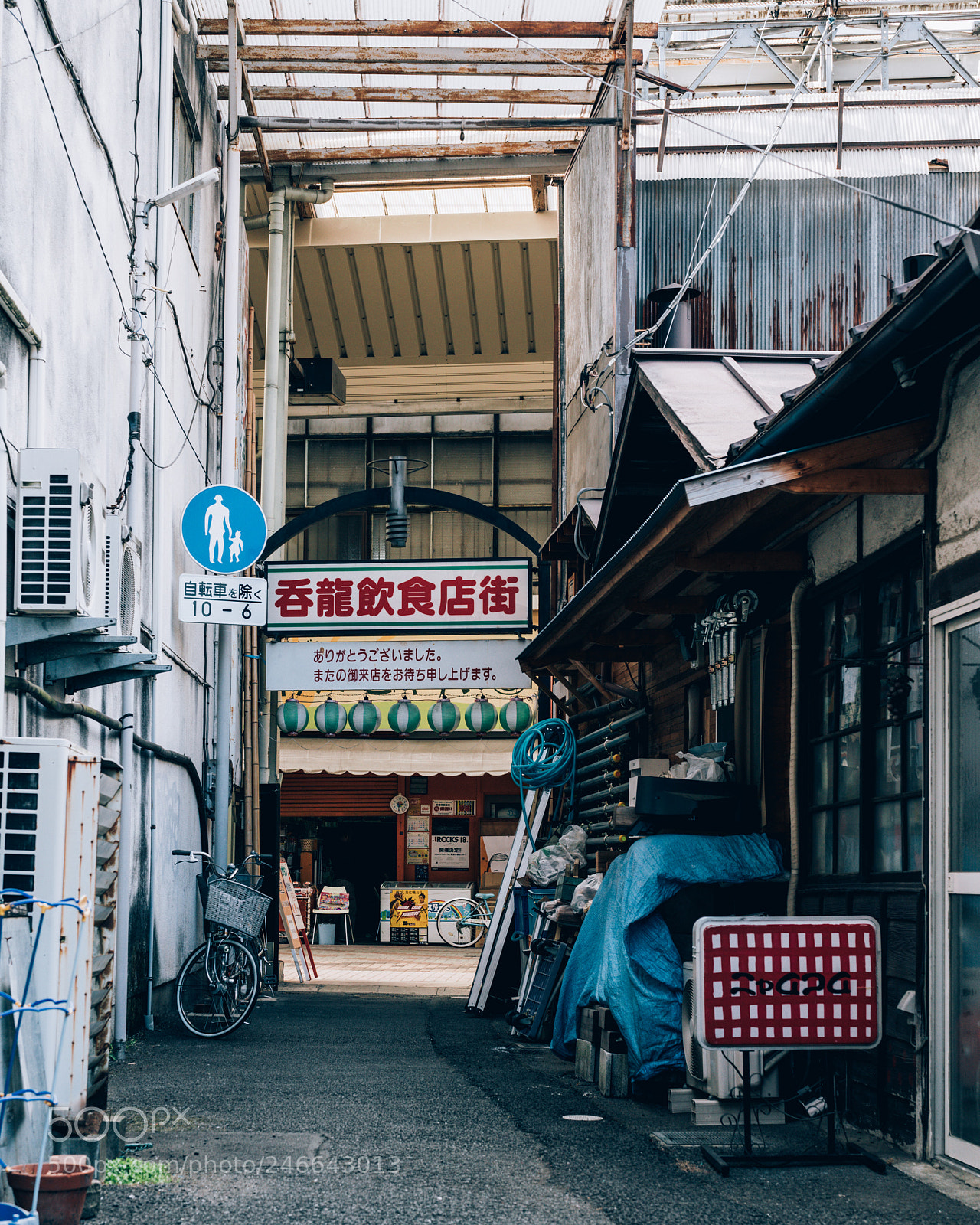 Sony a7R III sample photo. 呑竜仲店 street photography