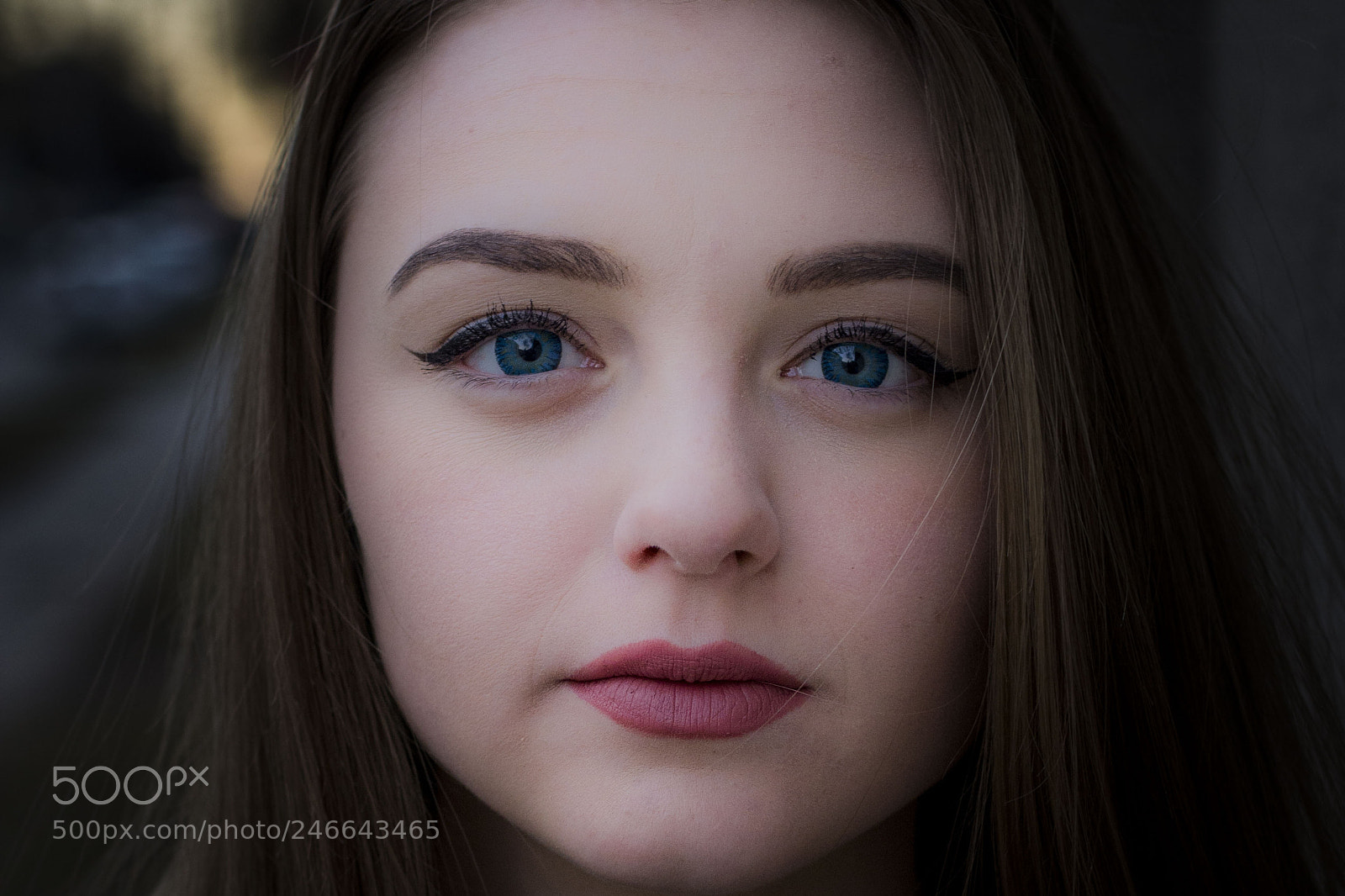 Nikon D7100 sample photo. Face photography