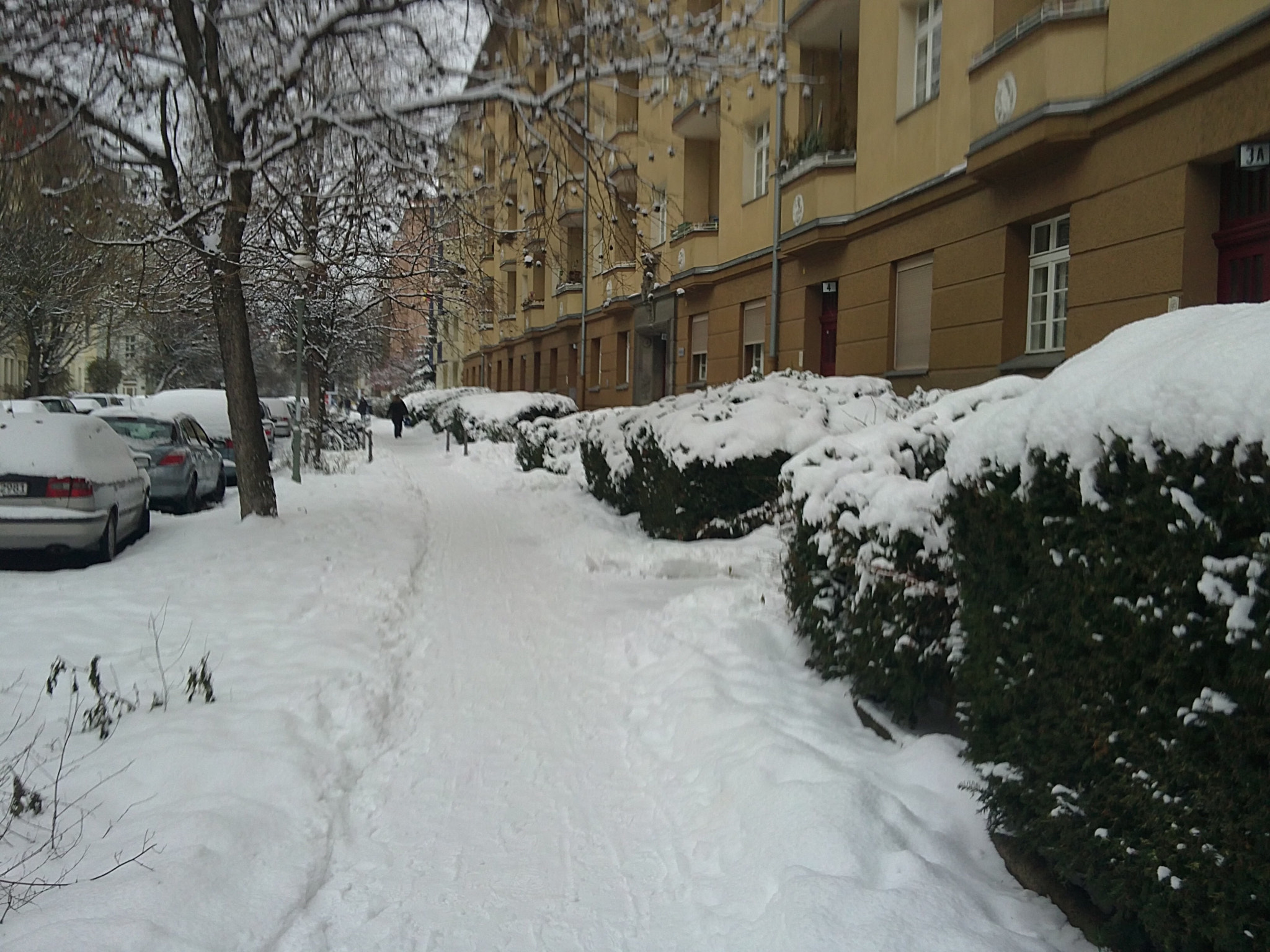 Sony Ericsson U5i sample photo. Verschneites berlin-moabit photography