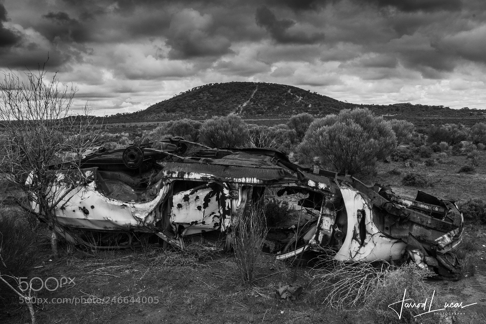 Canon EOS 7D Mark II sample photo. Outback wreckage photography