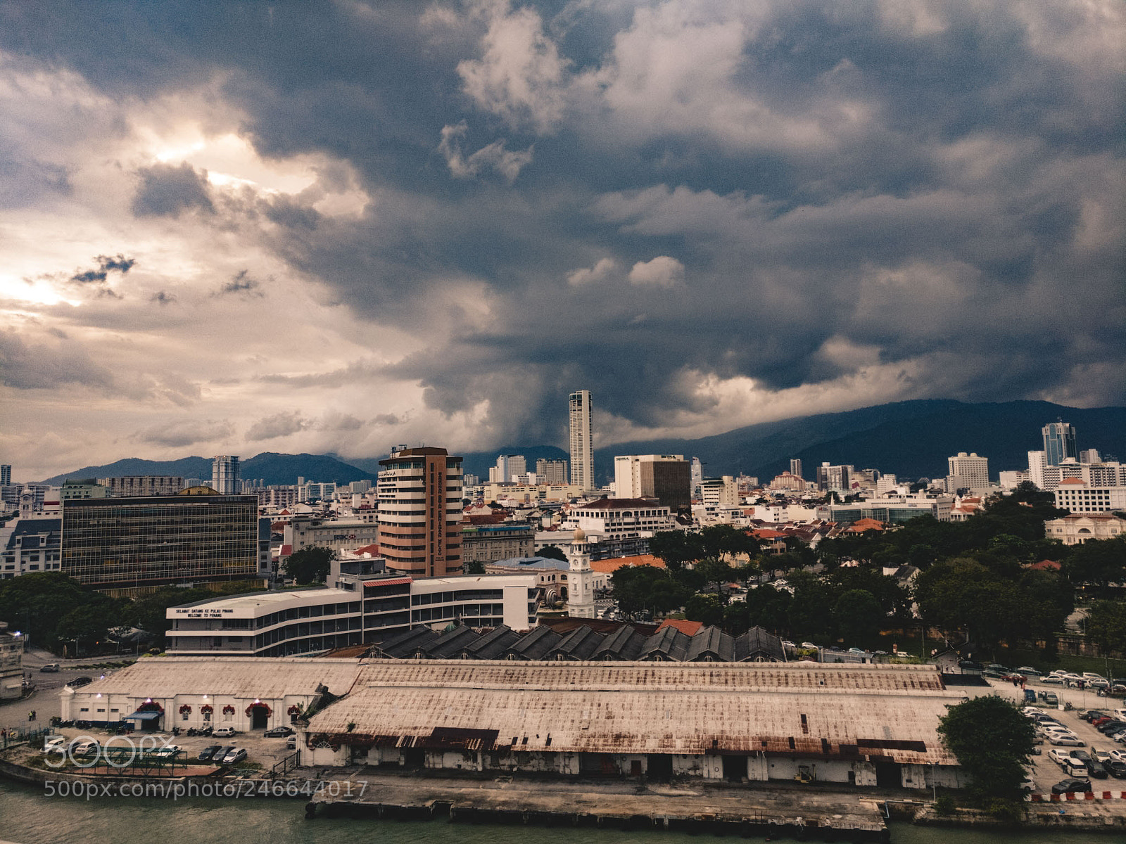 OnePlus A3003 sample photo. Penang from the pier photography