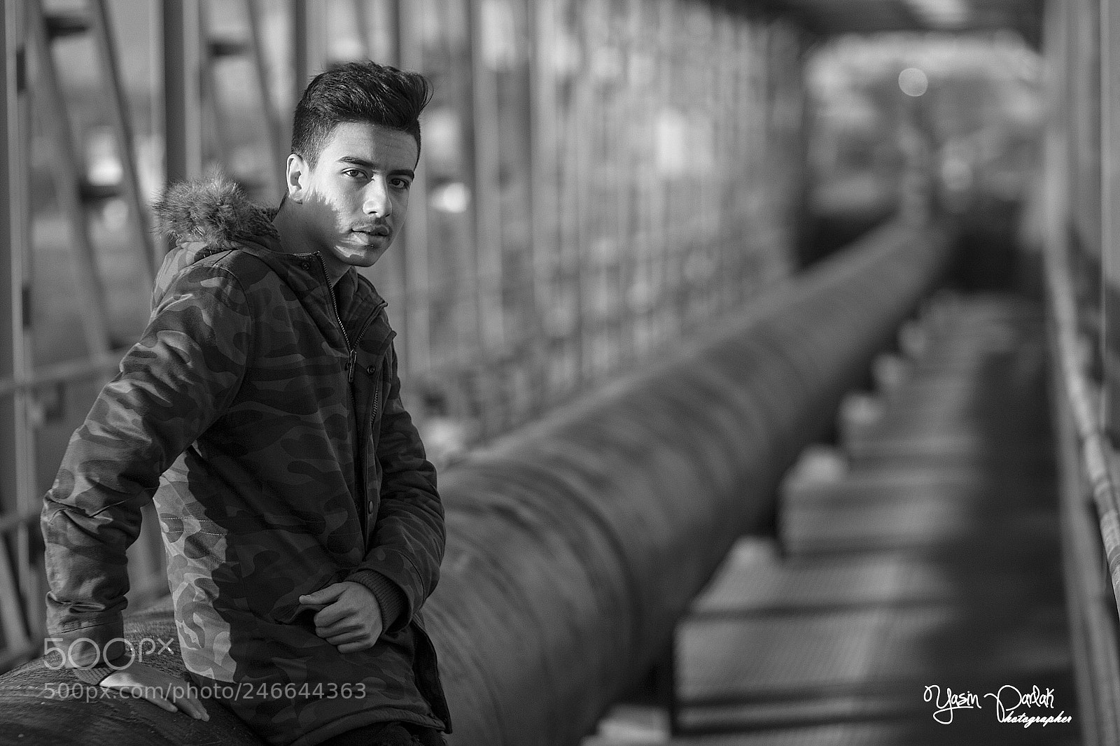 Canon EOS 60D sample photo. B&w photography