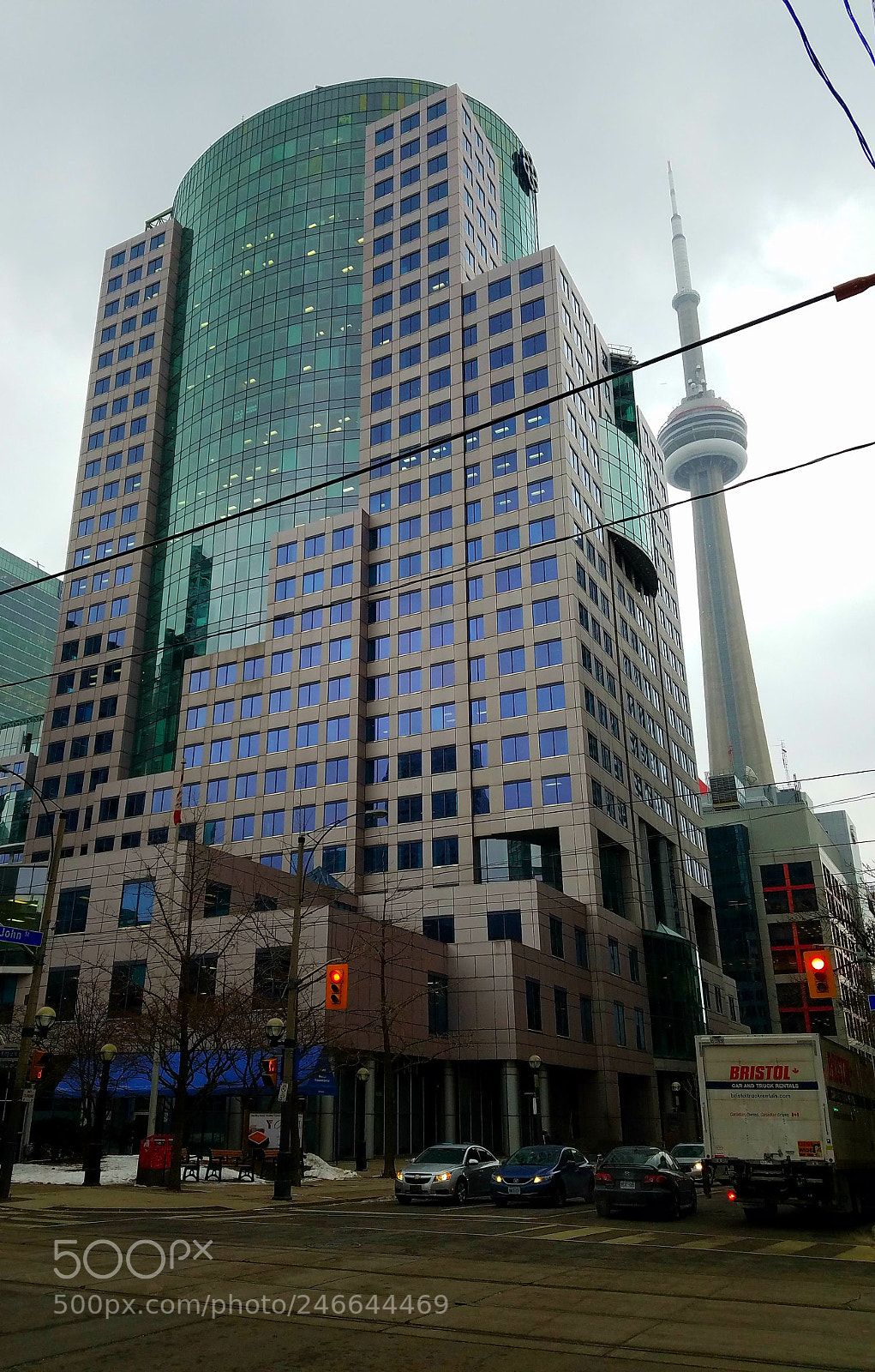 Samsung Galaxy S7 sample photo. Cn tower photography