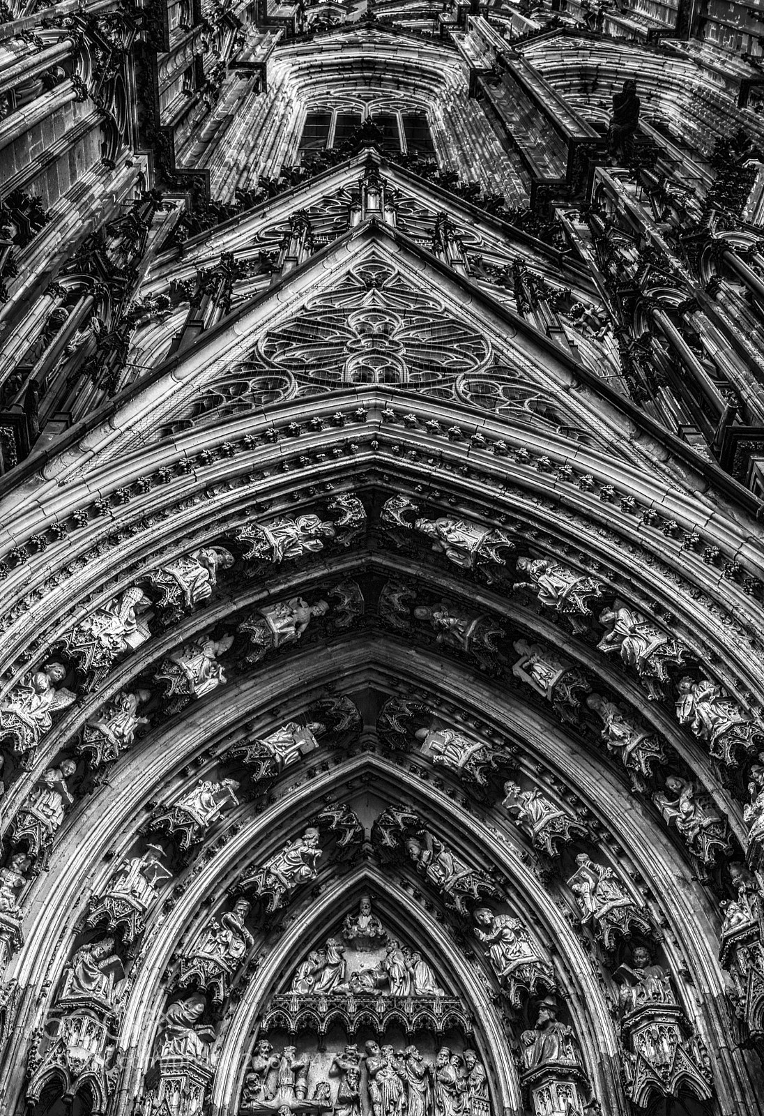Nikon D810 sample photo. Cologne cathedral photography