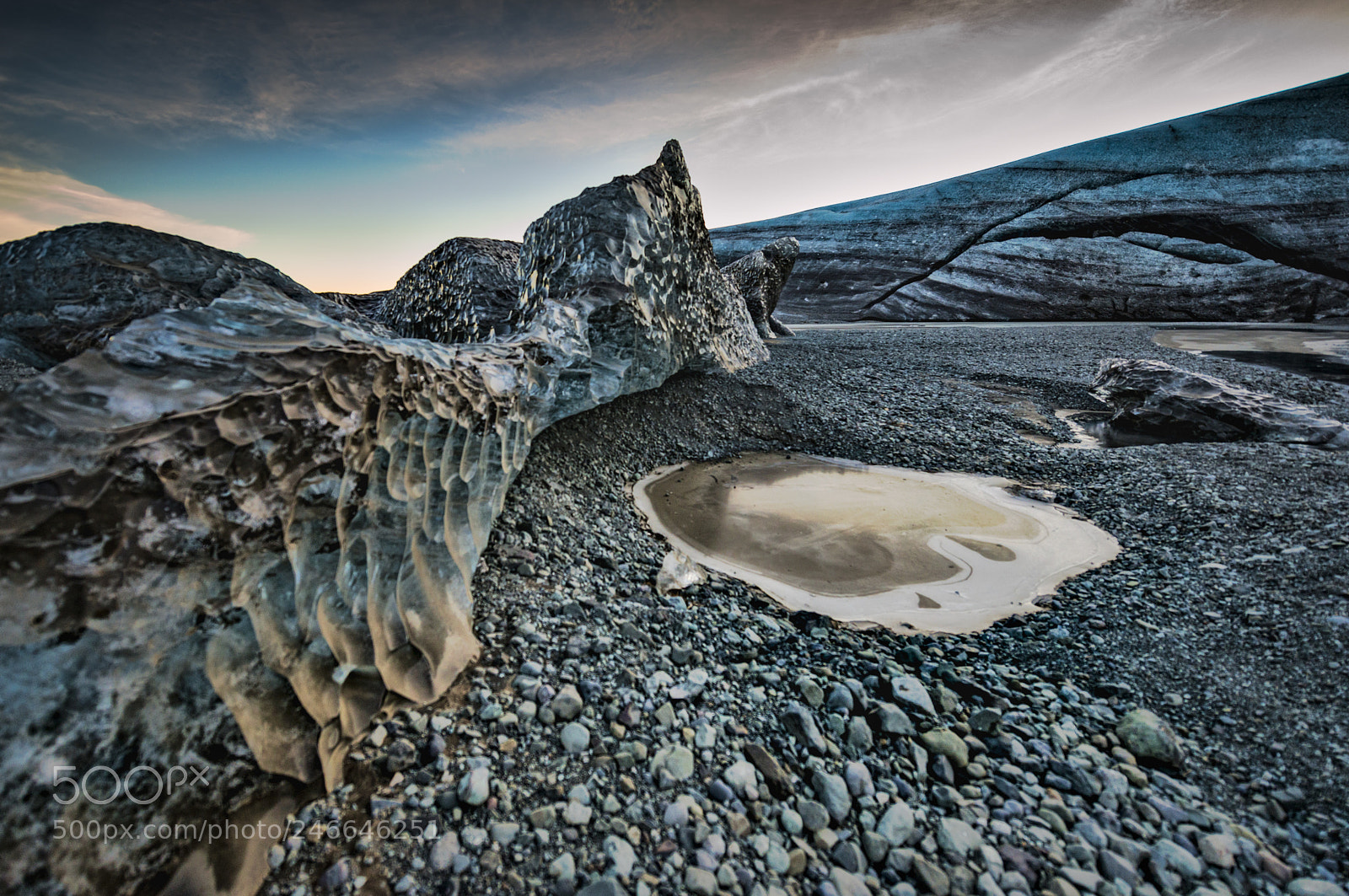 Nikon D800 sample photo. Glacier at jokulsarlon photography
