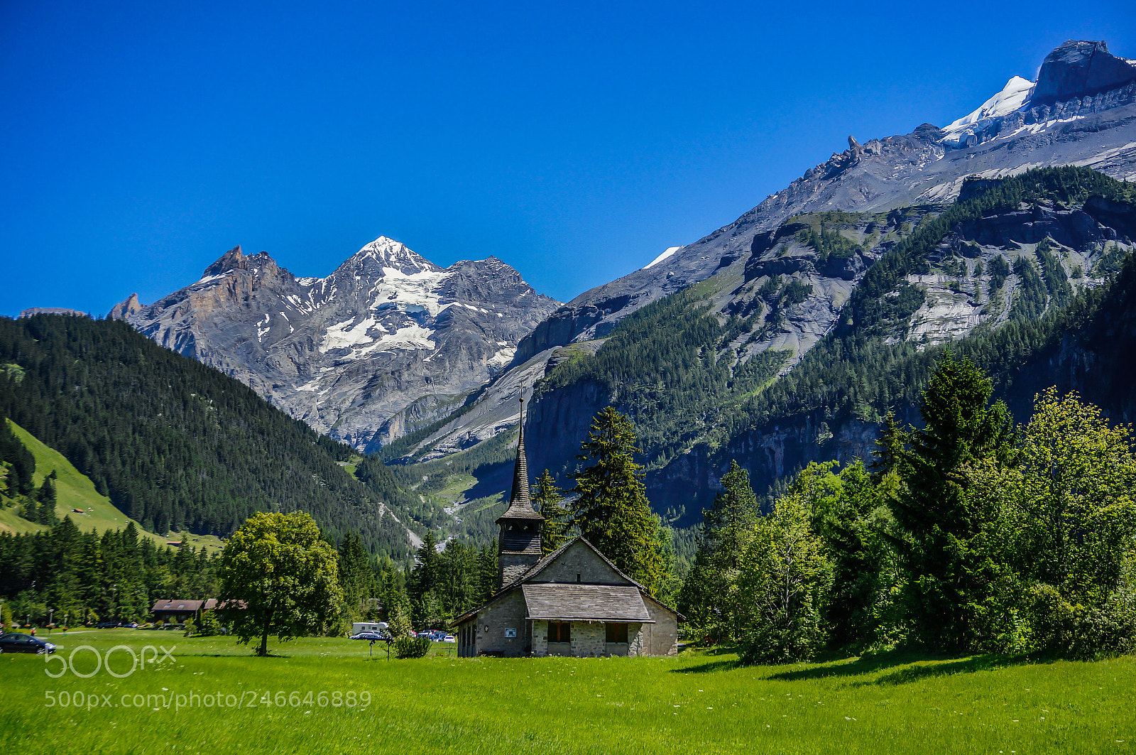 Sony Alpha NEX-6 sample photo. Kandersteg, switzerland photography