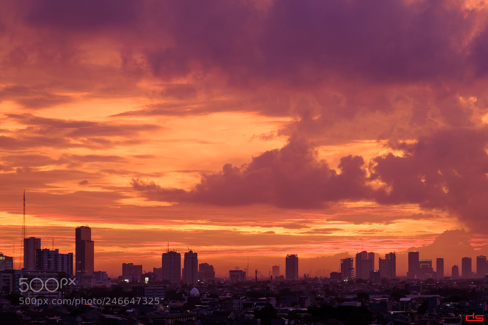Fujifilm X-Pro2 sample photo. Fiery sky photography
