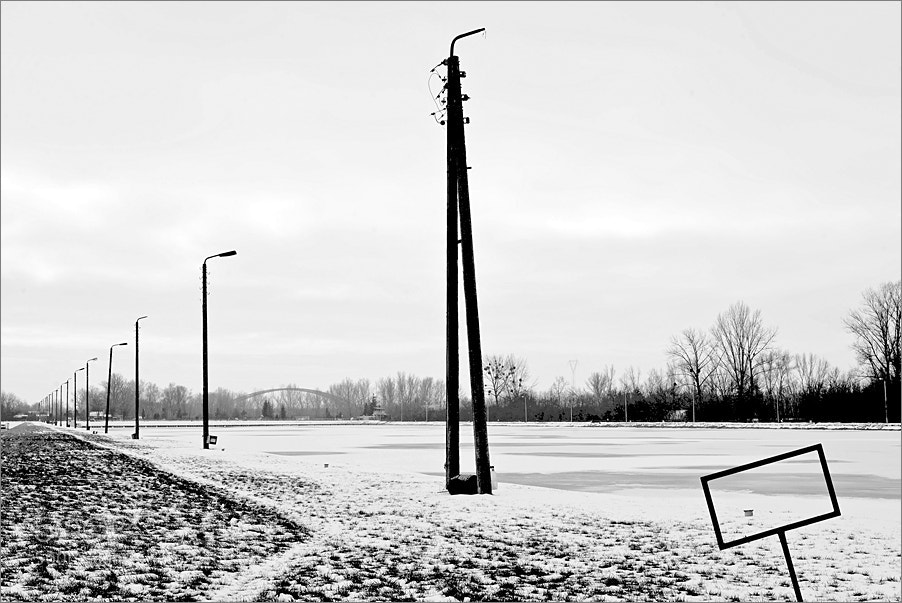 Nikon D610 sample photo. Lanterns over the ice photography