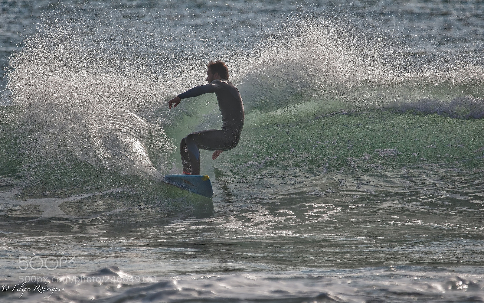 Nikon D300S sample photo. Breaking the swell photography